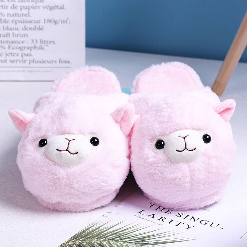 FrostStep Alpaca Fur Slipper