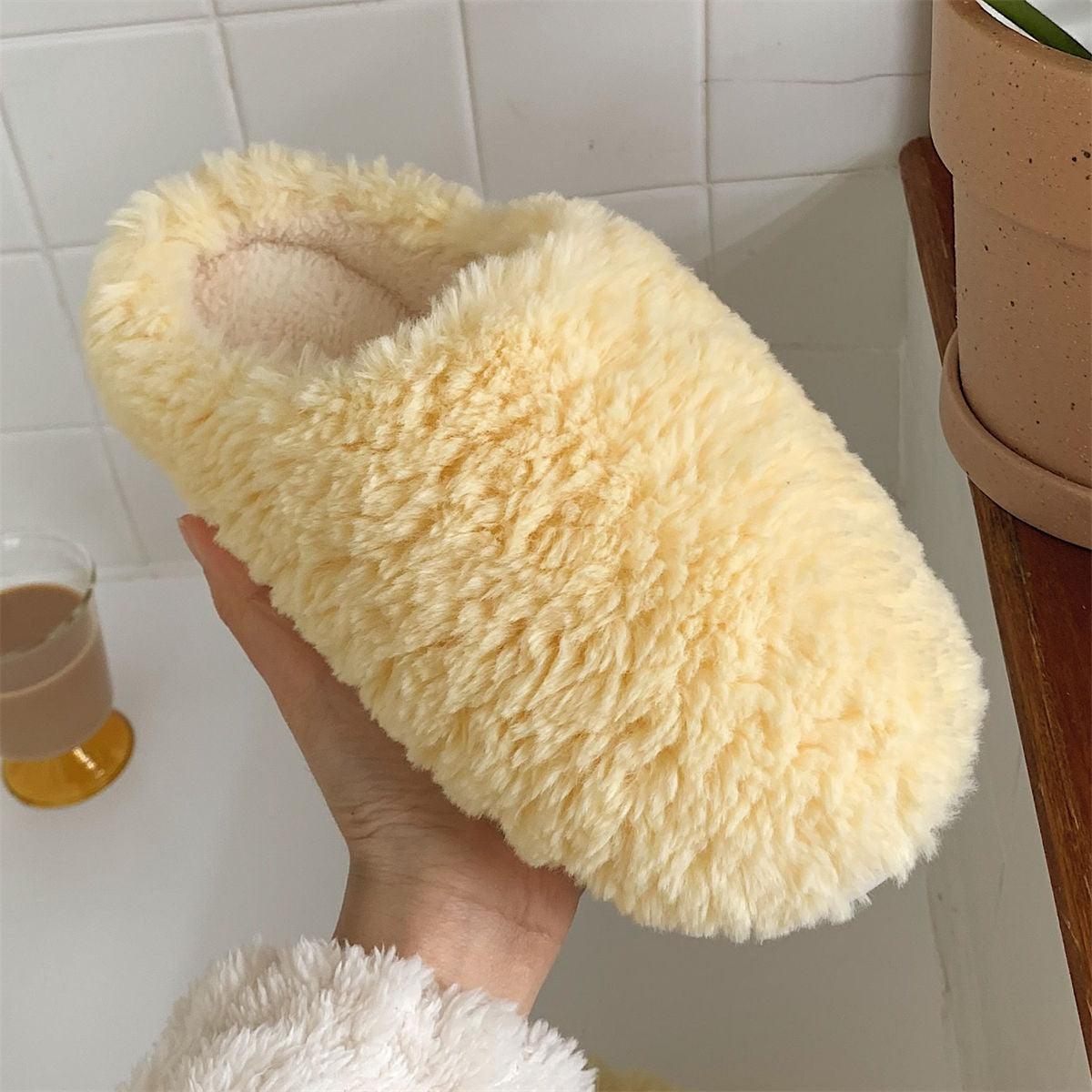FrostStep Cozy Home Cotton Slipper