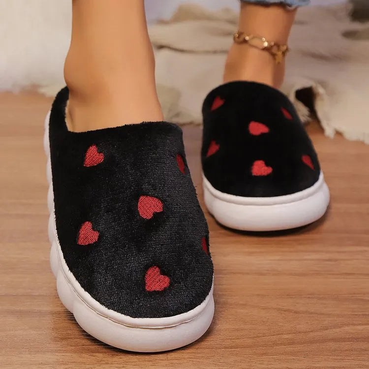 FrostStep Heart Cozy Slipper