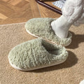 FrostStep cozy home cotton slipper – warm house slippers, detail view